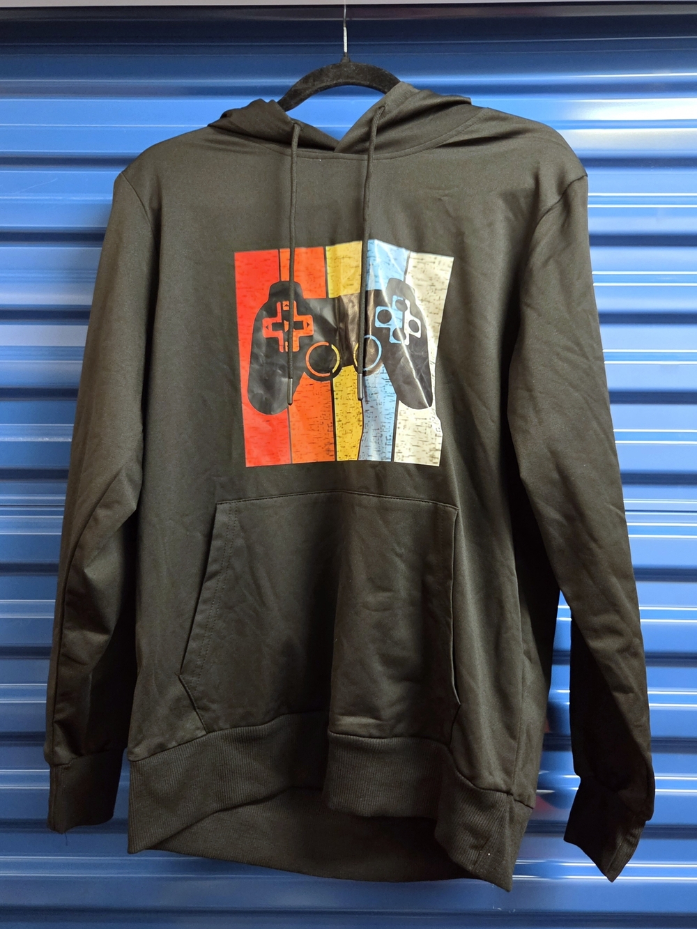 SHEIN Color Block Gamer Hoodie